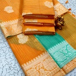 Fancy cotton Sarees