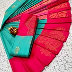 Fancy New soft silk Sarees