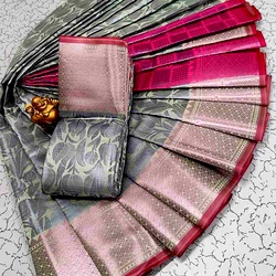 Fancy softsilk Sarees