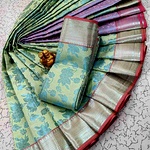 Fancy softsilk Sarees