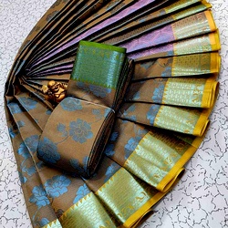 Fancy softsilk Sarees