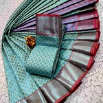 Fancy softsilk Sarees