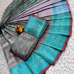 Fancy softsilk Sarees