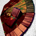 Meena  soft silk Sarees