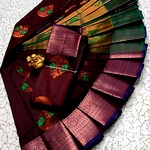 Meena soft silk Sarees