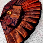 Meena work saree