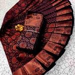 Meena work saree