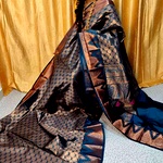 Meena work saree