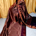 Meena work saree