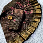 Meena work saree
