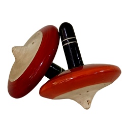 Wooden Small Size Hand spinning Toy for Kids