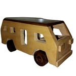 Wooden Bus Toy