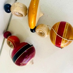 Wooden Hand spinning Toy for Kids