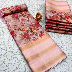 Ac Space Linen Cotton Sarees