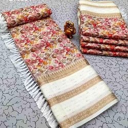 Ac Space Linen Cotton Sarees