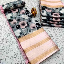 Ac Space Linen Cotton Sarees