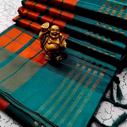 Checked Cotton Sarees