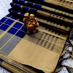 Checked Cotton Sarees