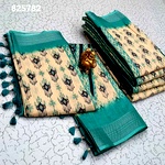 Digital Linen Cotton Sarees