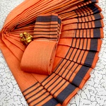 Fancy cotton sarees