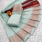 Fancy cotton sarees