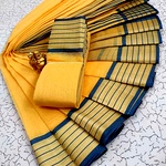 Fancy cotton sarees