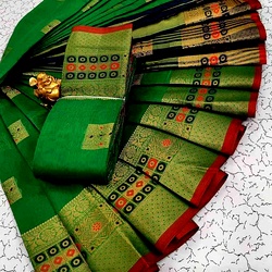 Fancy Meena Cotton Sarees