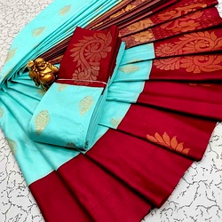 Fancy New soft silk Sarees