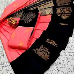 Fancy New soft silk Sarees