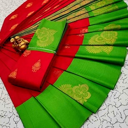 Fancy New soft silk Sarees