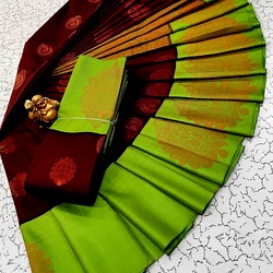 Fancy New soft silk Sarees