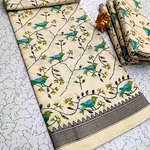 Fancy Print Cotton Sarees