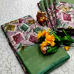 Fancy Print Cotton Sarees