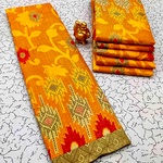 Fancy Print Cotton Sarees