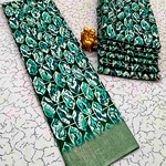 Fancy Print Cotton Sarees