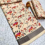 Fancy Print Cotton Sarees