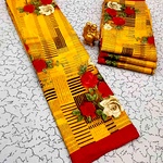 Fancy Print Cotton Sarees