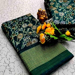 Fancy Print Cotton Sarees