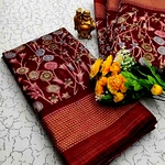 Fancy Print Cotton Sarees