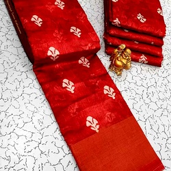 Fancy Print Cotton Sarees