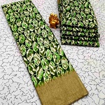 Fancy Print Cotton Sarees