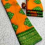 Fancy Print Cotton Sarees