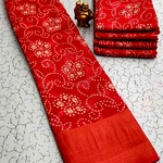 Fancy Print Cotton Sarees