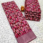 Fancy Print Cotton Sarees