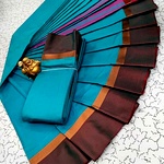 Plain Soft Silk Sarees