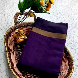 Plain Soft Silk Sarees