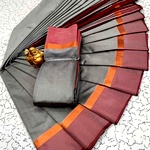 Plain Soft Silk Sarees