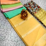 Rainbow Soft Silk Sarees