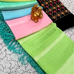 Rainbow Soft Silk Sarees