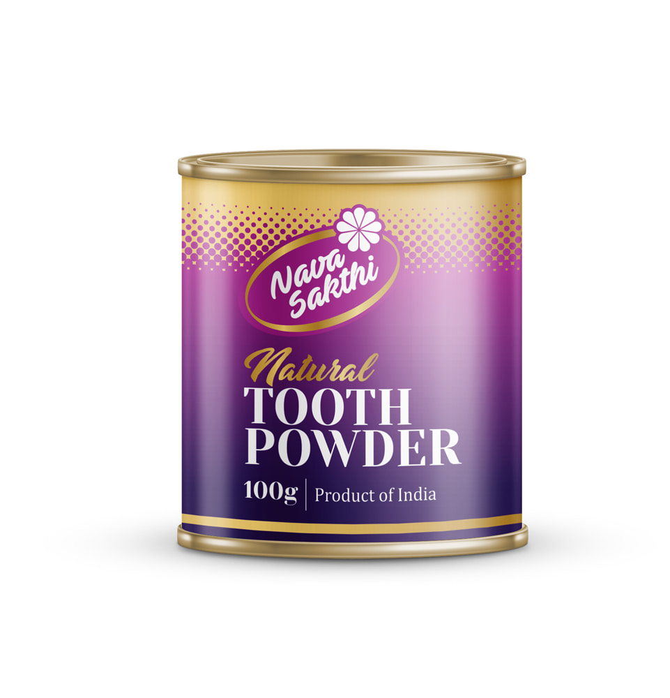 Natural Cow Dung Ash Tooth Powder